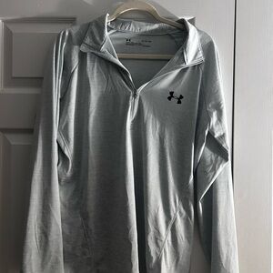 Under Armour Light Gray HeatGear Top